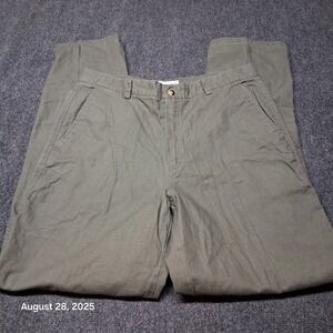 Timberland Weathergear Pants Green Size 34x34 Relaxed Fit Chinos High Rise